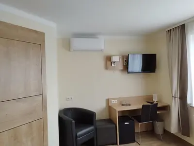 Telewizja i/lub zestaw kina domowego w obiekcie Pokoje u Krysi