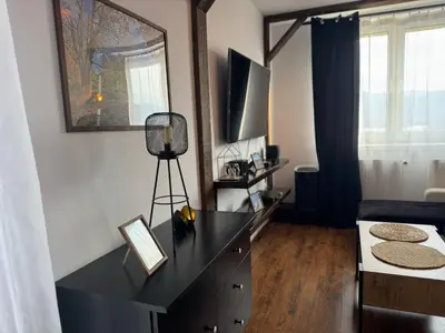 Telewizja i/lub zestaw kina domowego w obiekcie Rodzinne Wzgórze