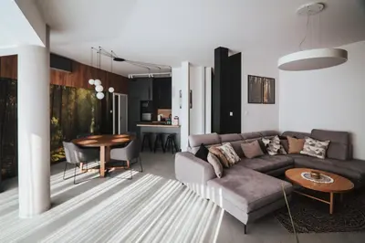 Część wypoczynkowa w obiekcie Apartament Przy Baryczy Milicz