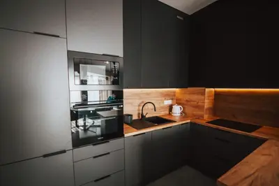 Kuchnia lub aneks kuchenny w obiekcie Apartament Przy Baryczy Milicz