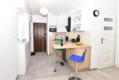 Kuchnia lub aneks kuchenny w obiekcie Klimat w Sercu Starówki