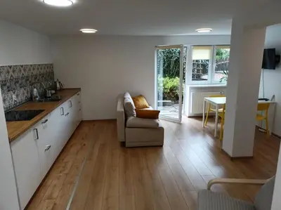 Kuchnia lub aneks kuchenny w obiekcie Apartament Jasminum
