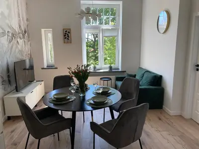 Część wypoczynkowa w obiekcie Apartament Kościuszki