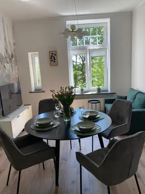 Część wypoczynkowa w obiekcie Apartament Kościuszki
