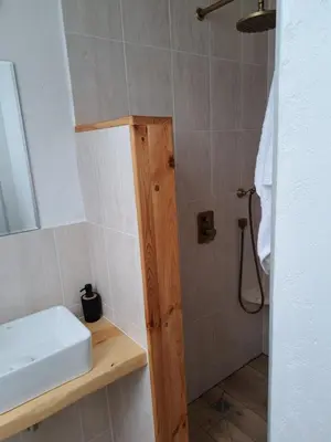 Łazienka w obiekcie Pensjonat u cioci Reni