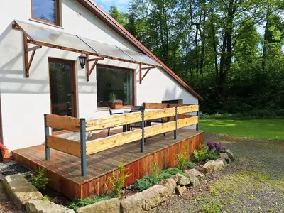 Budynek, w którym mieści się apartament