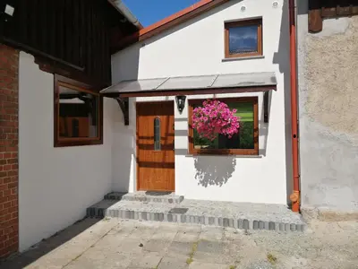 Budynek, w którym mieści się apartament