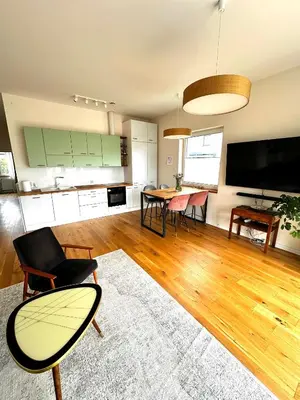 Plan piętra w obiekcie Green Home