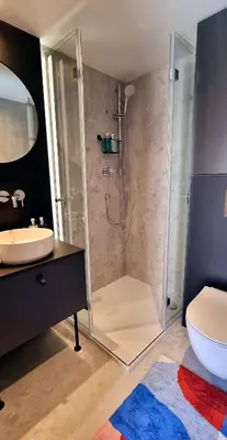 Łazienka w obiekcie Glamping Tajemniczy Ogród