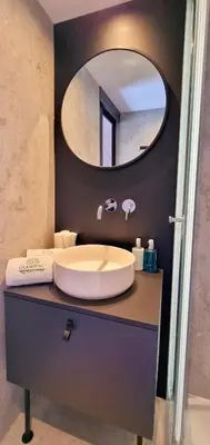 Łazienka w obiekcie Glamping Tajemniczy Ogród