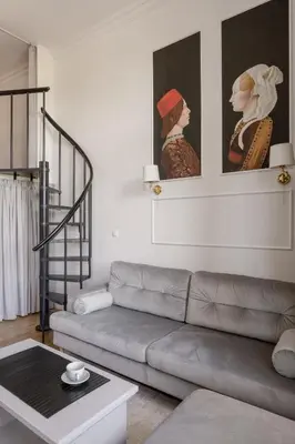 Część wypoczynkowa w obiekcie RentPlanet - Apartament Podwale