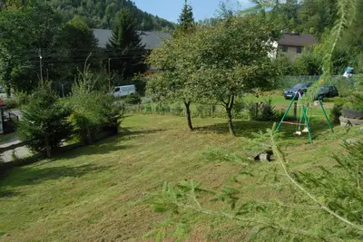 Ogród w obiekcie Agroturystyka Sokolec Górski