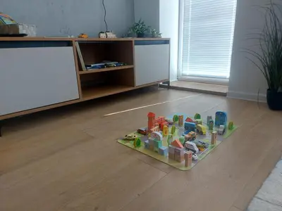 Plan piętra w obiekcie Apartament Śląski Szczawno-Zdrój 46m, Książ kuchnia klimatyzacja Wifi Parking