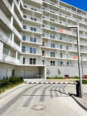 Budynek, w którym mieści się apartament