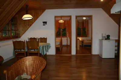 Część wypoczynkowa w obiekcie Apartament Pod Bukiem