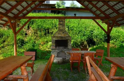 Ogród w obiekcie Apartament Pod Bukiem