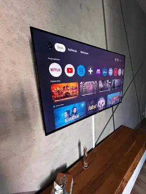 Telewizja i/lub zestaw kina domowego w obiekcie Apartament przy Rynku Świętego Antoniego