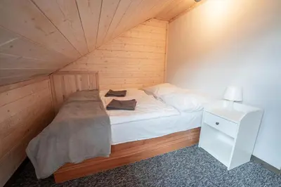 Łóżko lub łóżka w pokoju w obiekcie Apartament 3-cie piętro