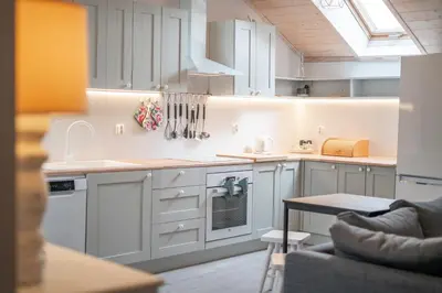 Kuchnia lub aneks kuchenny w obiekcie Apartament 3-cie piętro