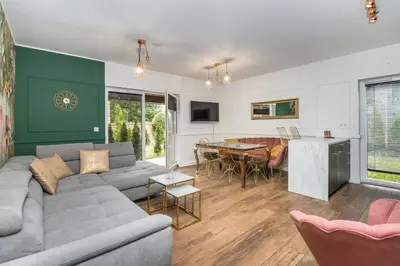 Część wypoczynkowa w obiekcie Apartament Glivia 66B
