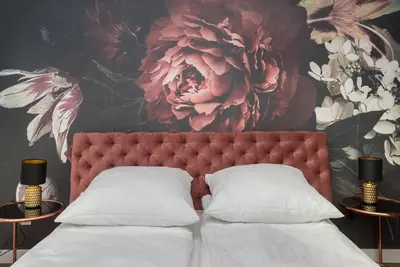 Łóżko lub łóżka w pokoju w obiekcie Apartament Glivia 66B