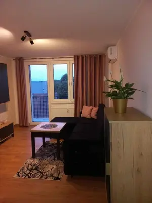 Część wypoczynkowa w obiekcie Apartament blisko Rynku