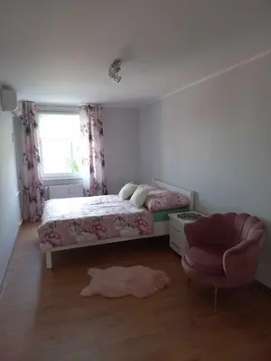 Łóżko lub łóżka w pokoju w obiekcie Apartament blisko Rynku