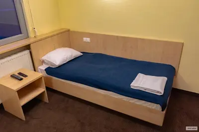 Łóżko lub łóżka w pokoju w obiekcie Hotel A4 Młyński Staw Autostarada A4 Opole