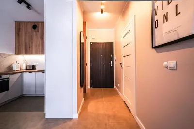 Kuchnia lub aneks kuchenny w obiekcie river point Mieszczańska 24 m50