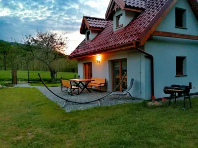 Budynek, w którym mieści się dom wakacyjny