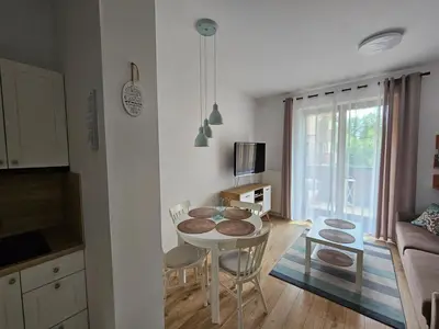 Część wypoczynkowa w obiekcie Apartament 16 - Bliżej Zdroju