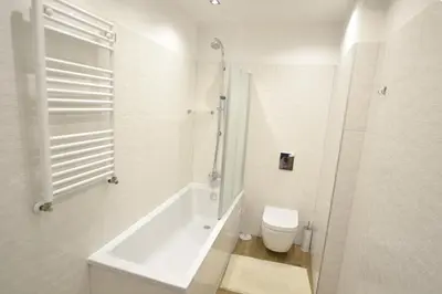 Łazienka w obiekcie APARTAMENT KŁODNICKA z PARKINGIEM , Klimatyzacja