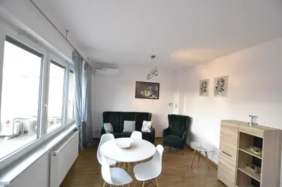 Część wypoczynkowa w obiekcie APARTAMENT KŁODNICKA z PARKINGIEM , Klimatyzacja