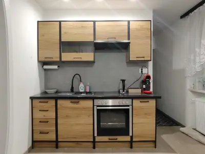 Kuchnia lub aneks kuchenny w obiekcie Apartament Na Uboczu