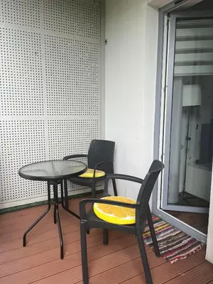 Plan piętra w obiekcie Apartament Giulia z balkonem