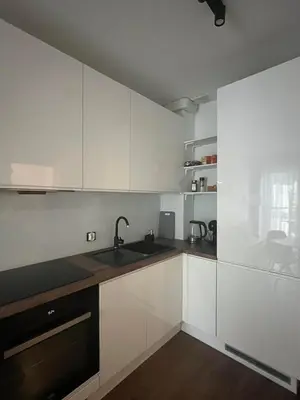 Kuchnia lub aneks kuchenny w obiekcie Apartament Giulia z balkonem