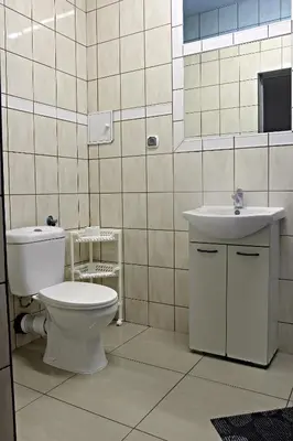 Łazienka w obiekcie Hotel Dworek