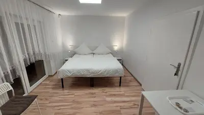 Łóżko lub łóżka w pokoju w obiekcie Hotel Konty Self-Service