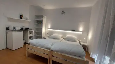 Kuchnia lub aneks kuchenny w obiekcie Hotel Konty Self-Service
