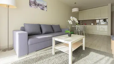 Kuchnia lub aneks kuchenny w obiekcie VacationClub - Ischgl Apartament 11