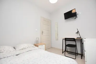 Telewizja i/lub zestaw kina domowego w obiekcie ApartHostel 