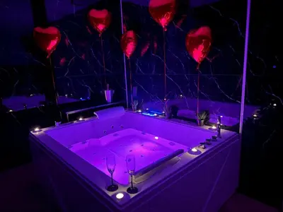 Plan piętra w obiekcie Apartament z Jacuzzi na wyłączność Dolina Baryczy