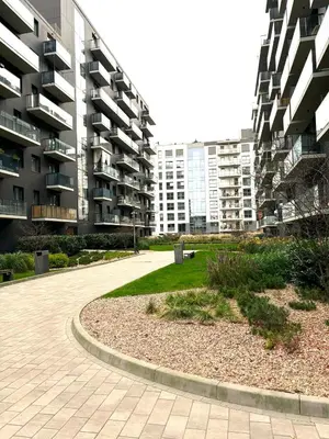 Budynek, w którym mieści się apartament