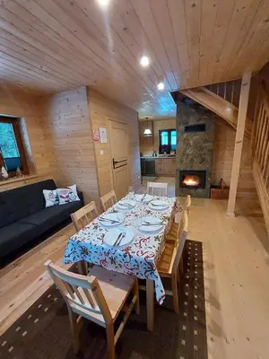 Część wypoczynkowa w obiekcie Siedlisko nad Białką