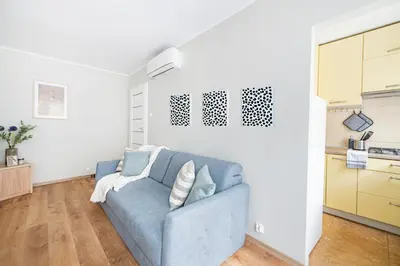 Kuchnia lub aneks kuchenny w obiekcie NiceOne Apartment Number 3 - W samym Centrum! AC