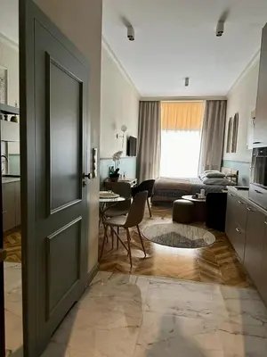 Część wypoczynkowa w obiekcie Apartament OPAL Mickiewicza