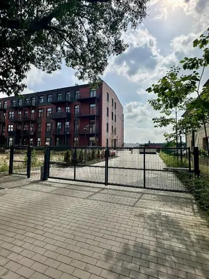 Budynek, w którym mieści się apartament
