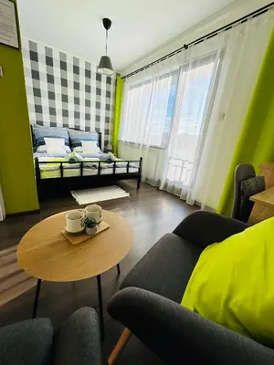Część wypoczynkowa w obiekcie Na Turystycznej-apartamenty i pokoje w sercu uzdrowiska