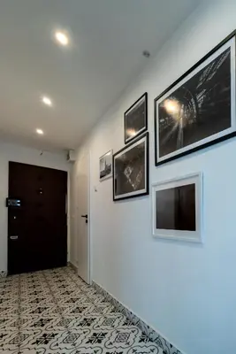 Telewizja i/lub zestaw kina domowego w obiekcie Apartament Różowy Jeleń
