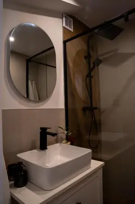 Łazienka w obiekcie Apartament Różowy Jeleń